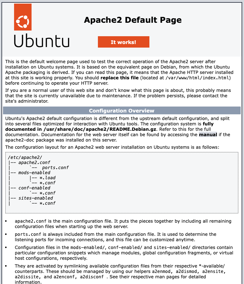 Configurazione Apache su Ubuntu 22.04